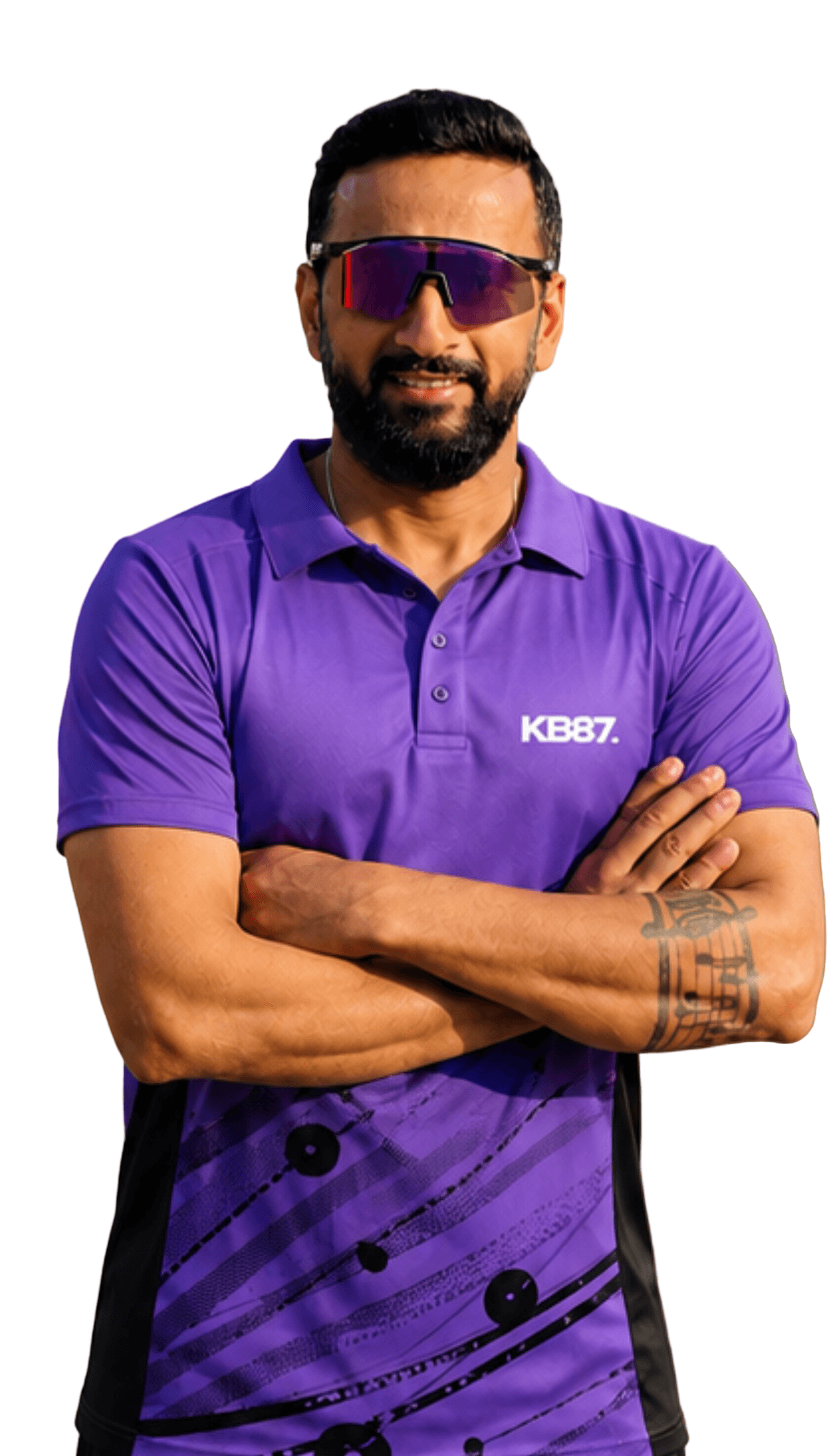 KB87 Performance T-Shirt — Purple