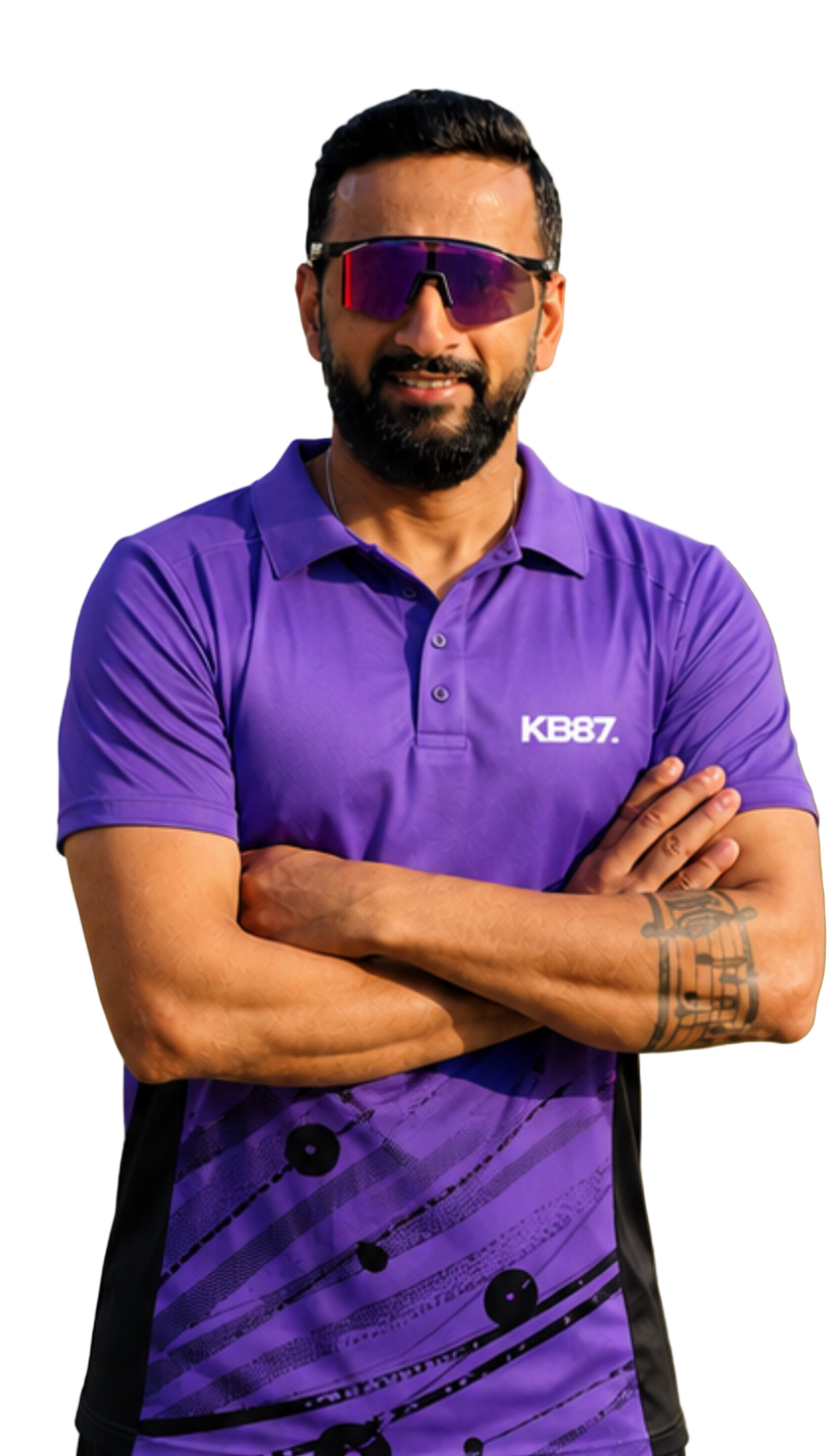 KB87 Performance T-Shirt — Purple