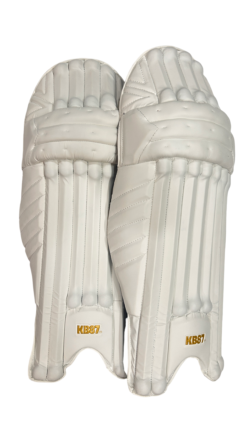 KB87 Classic Batting Pads White LH — view 1