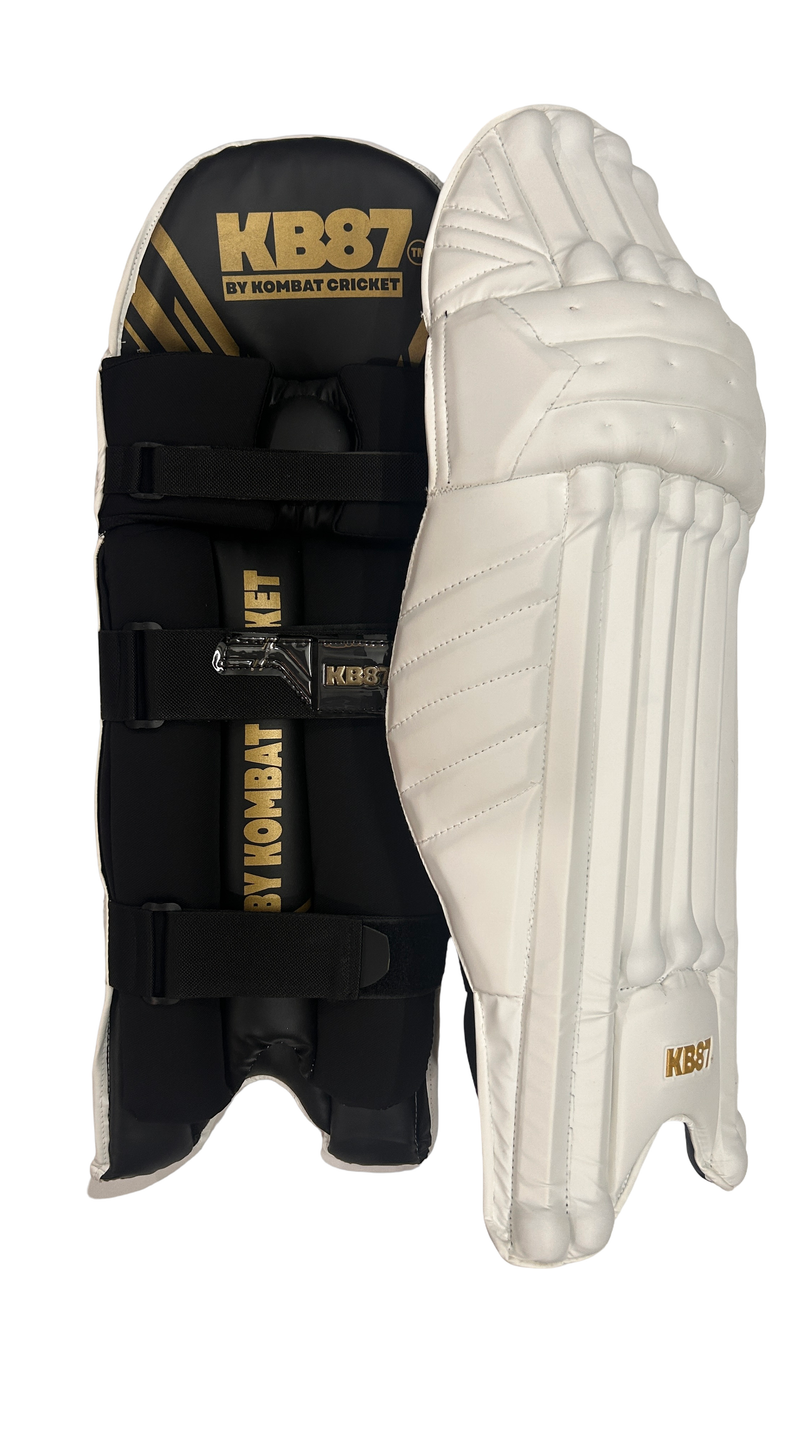 KB87 Classic Batting Pads White LH — view 3