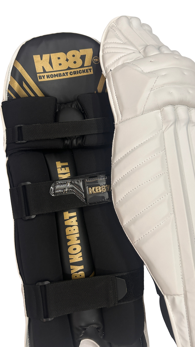 KB87 Classic Batting Pads White LH — view 4