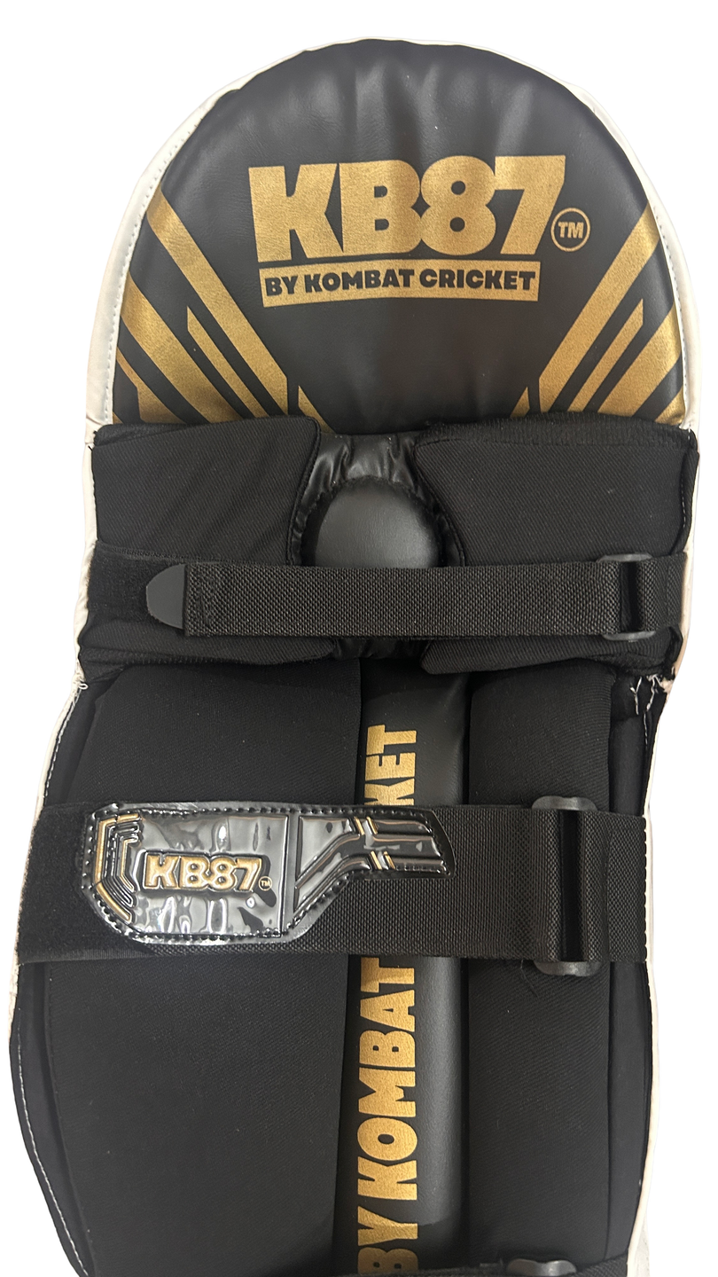 KB87 Classic Batting Pads White RH — view 5